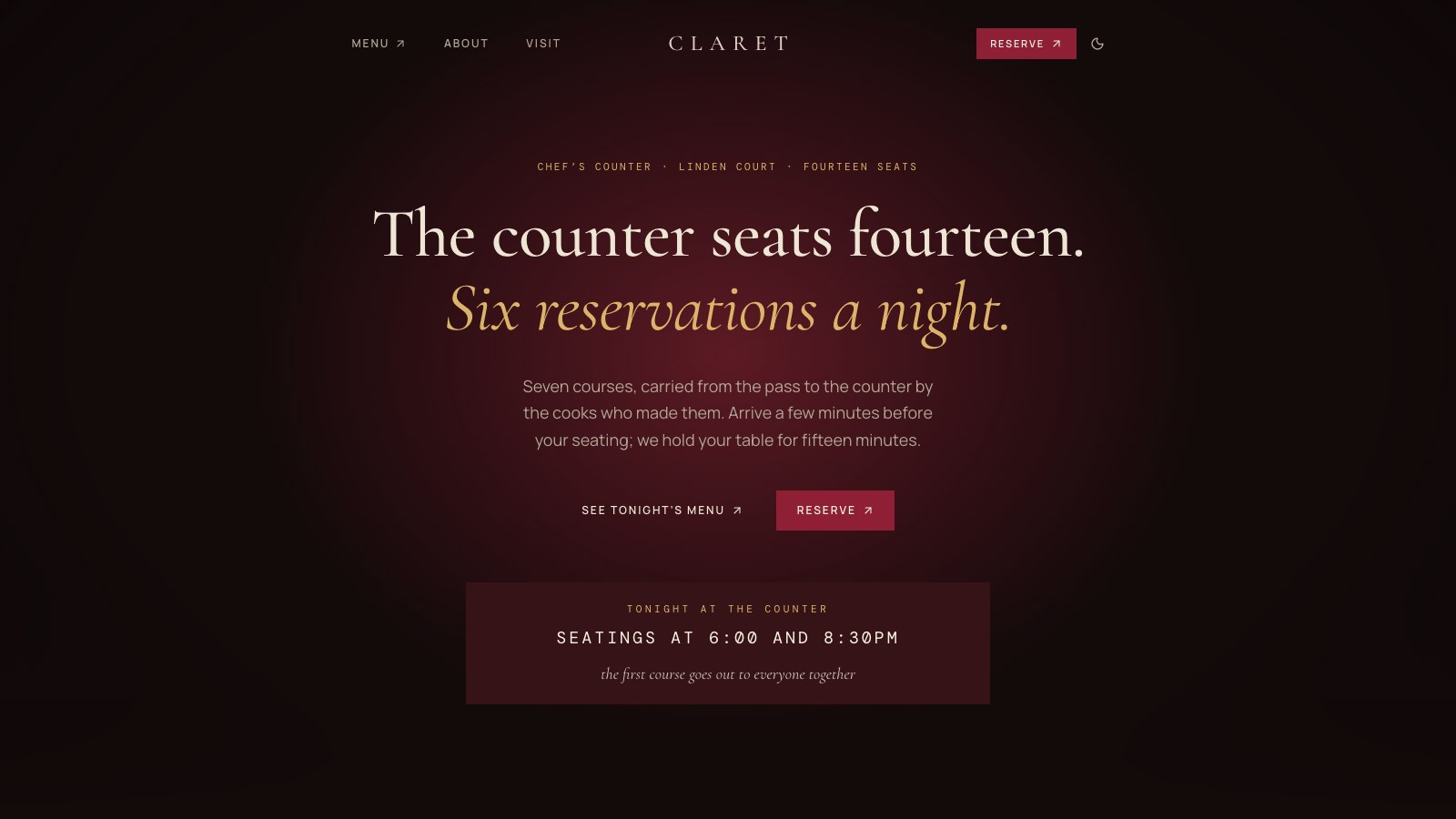 Claret screenshot 1