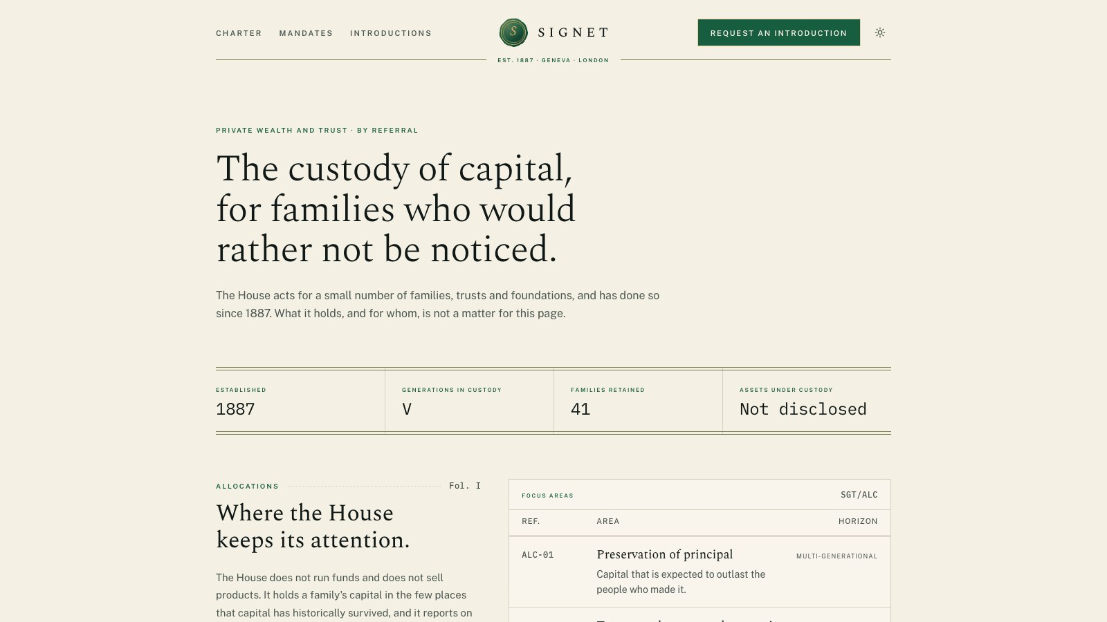Signet screenshot 2