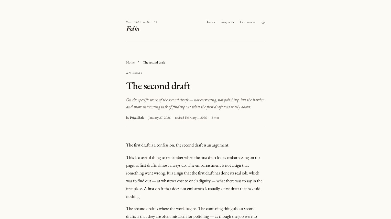 Folio screenshot 3