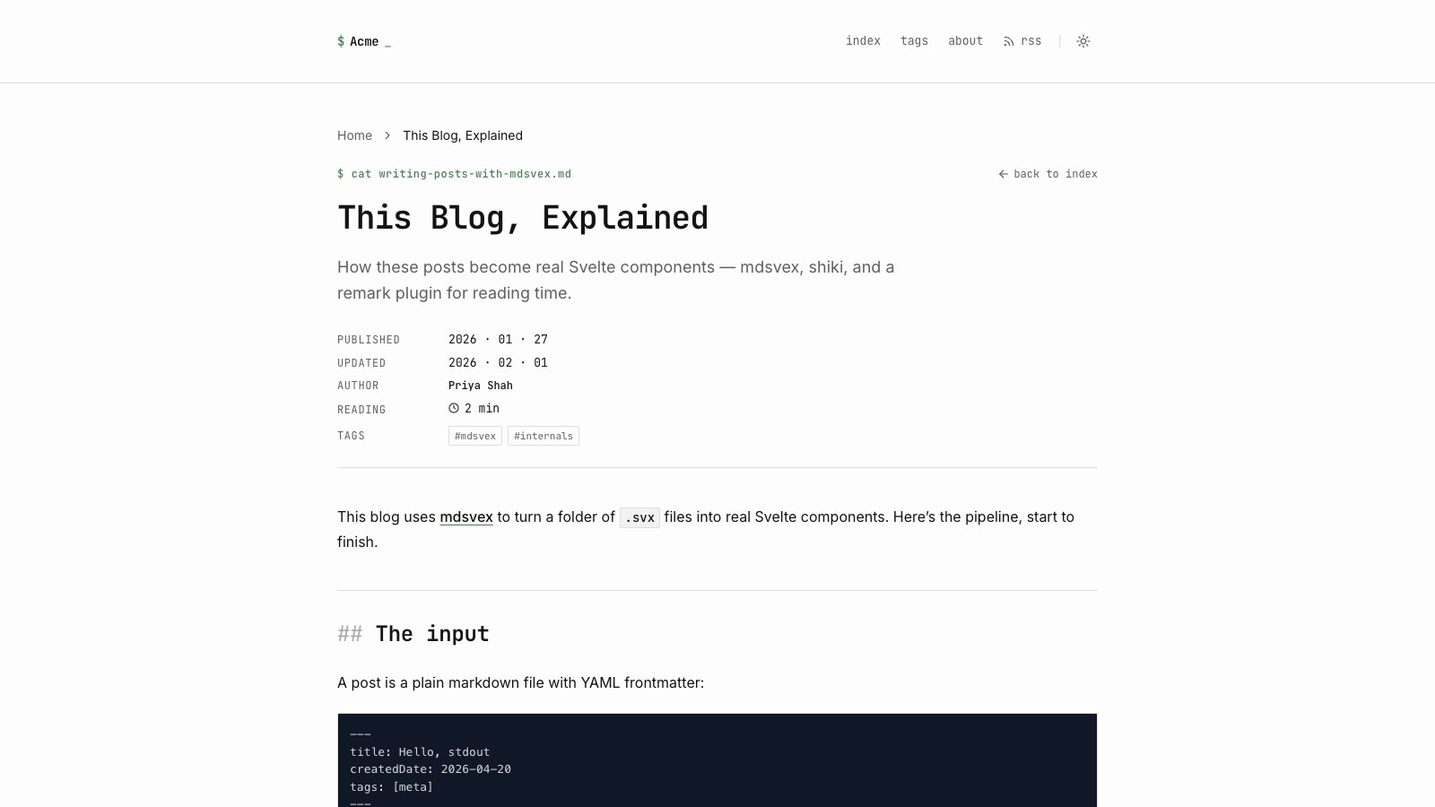 stdout screenshot 3