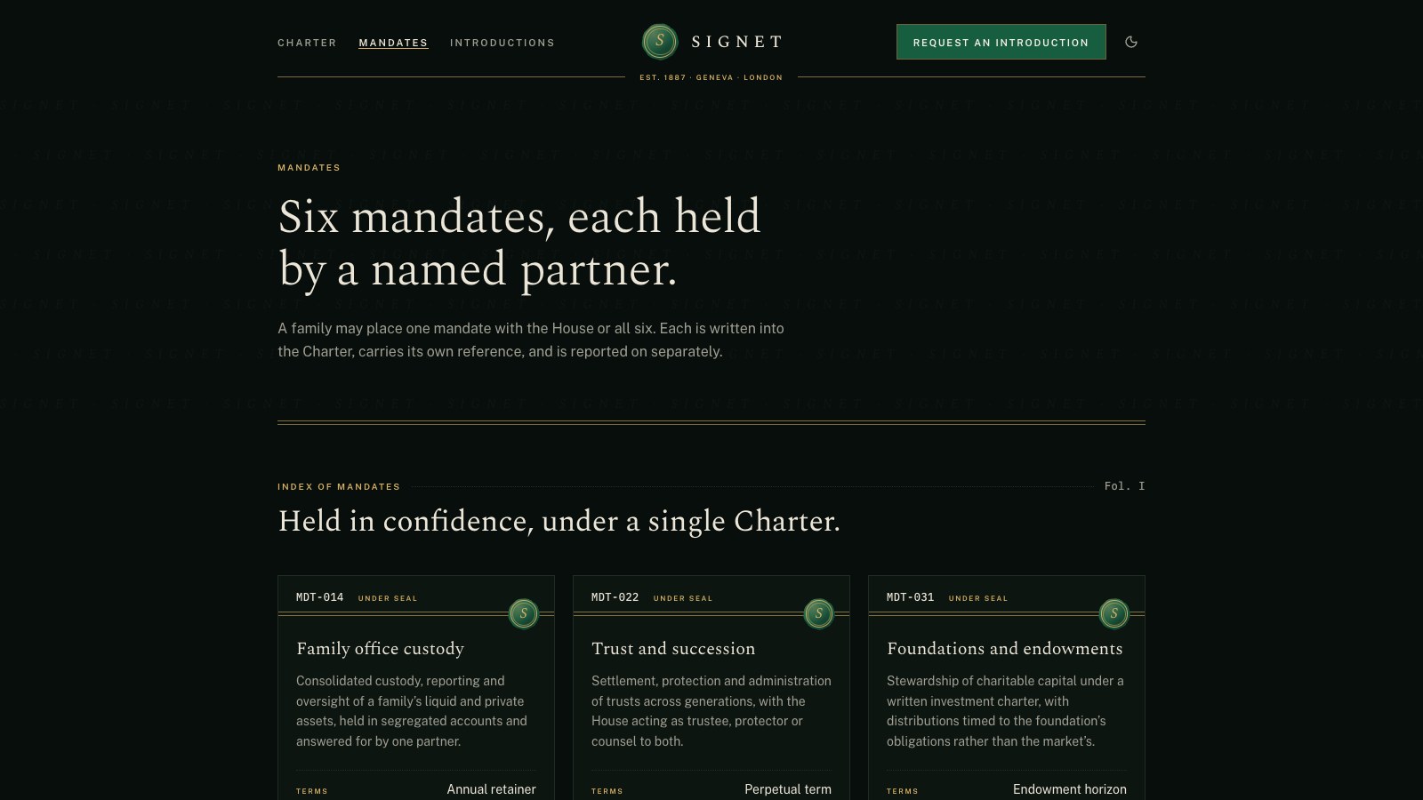 Signet screenshot 3