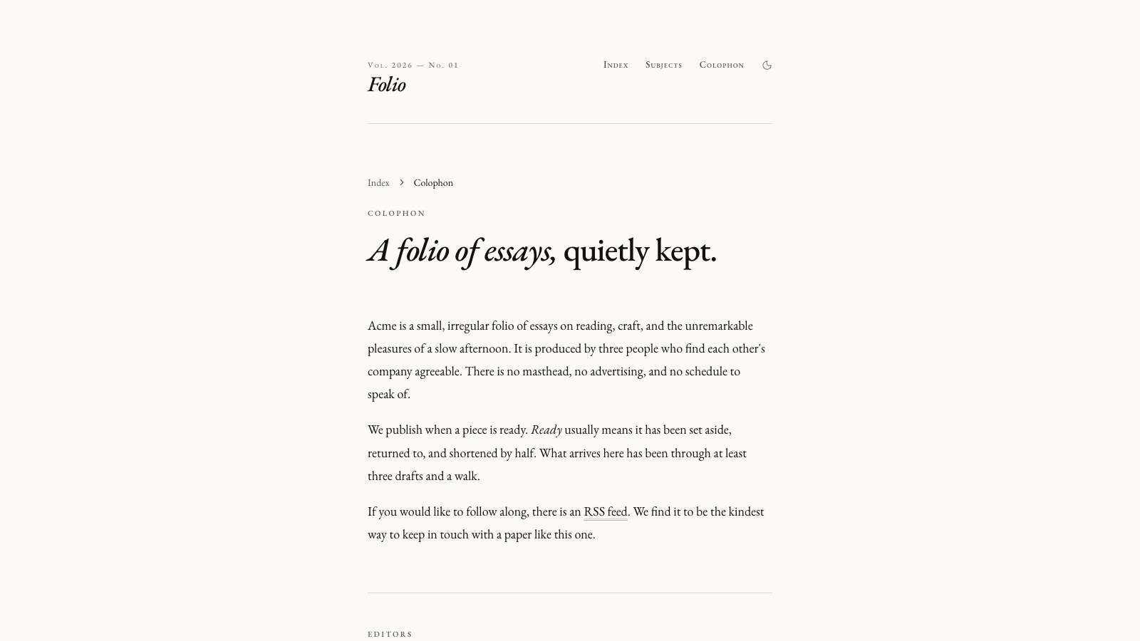 Folio screenshot 4