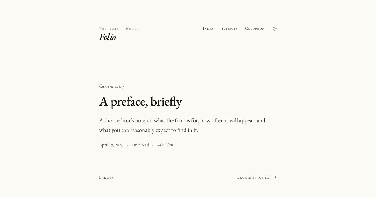 Folio